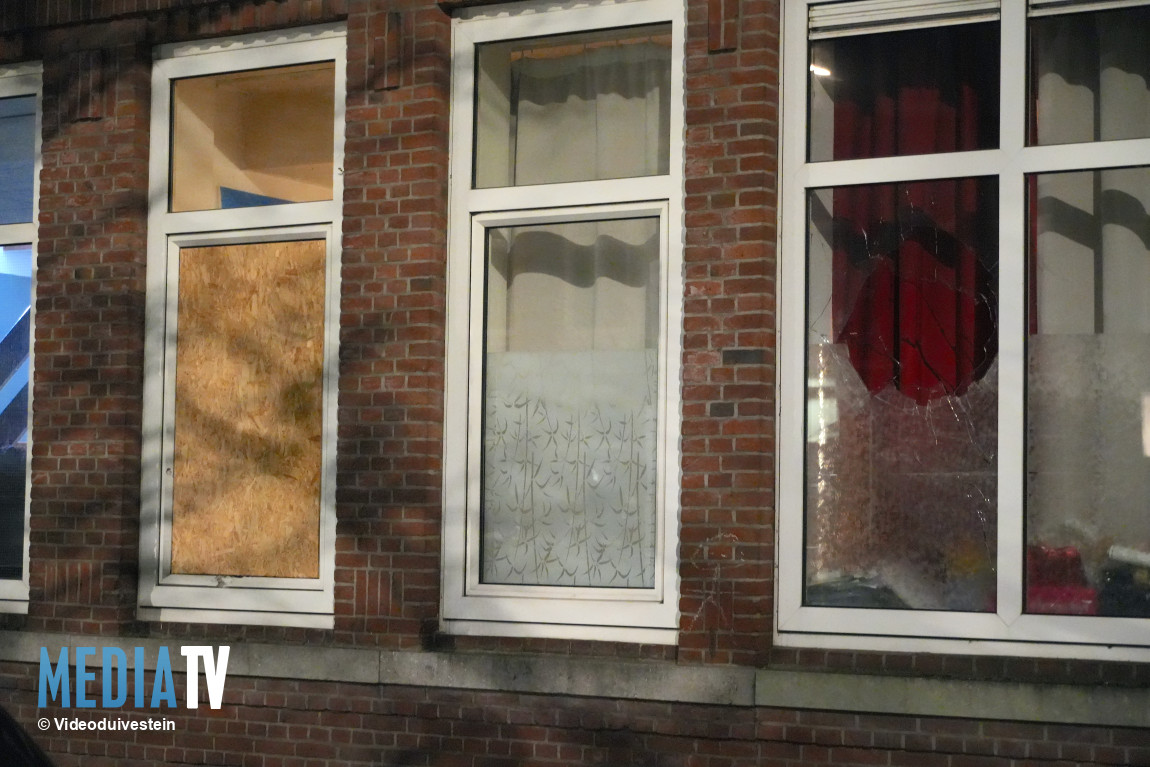 Mislukte aanslag op woning Nieuwe Crooswijkseweg Rotterdam