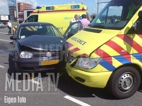 Ongeval met ambulance