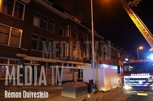 Grote Brand in leegstaand pand