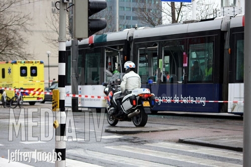 Drie gewonden bij aanrijding met tram