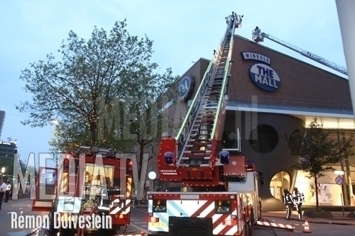 Grote brand McDonald's in C&A