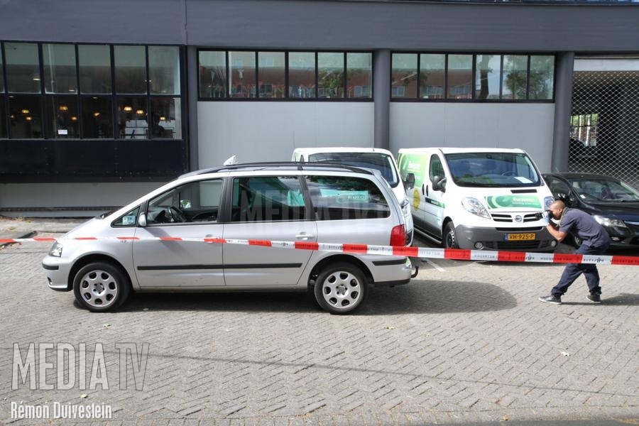 Dader aangehouden na steken taxichauffeur Stationssingel Rotterdam