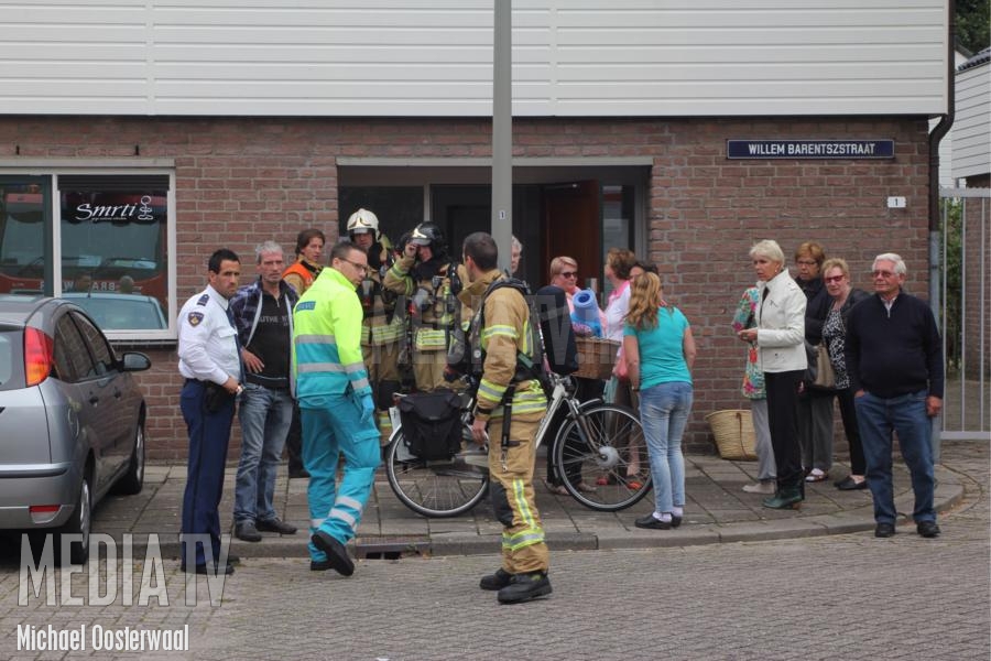 Middelbrand in yogacentrum Willem Barentszstraat
