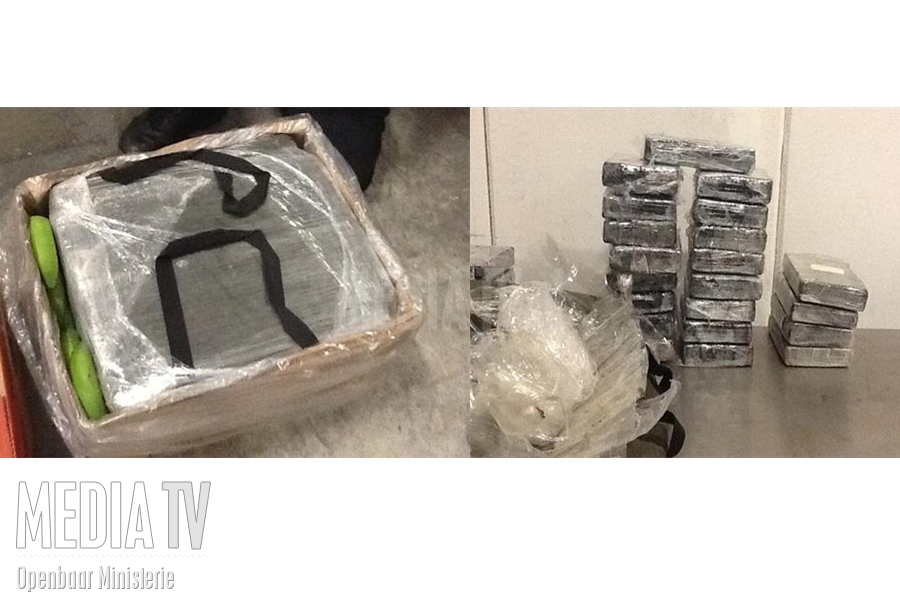 175 kilo cocaine in container Waalhaven Rotterdam