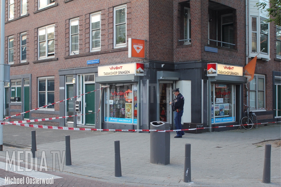 Overval op tabakswinkel Van Lennepstraat