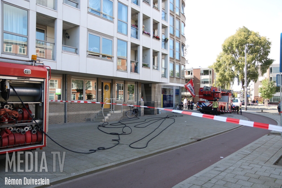 Woningen ontruimd na Gaslek Oudedijk