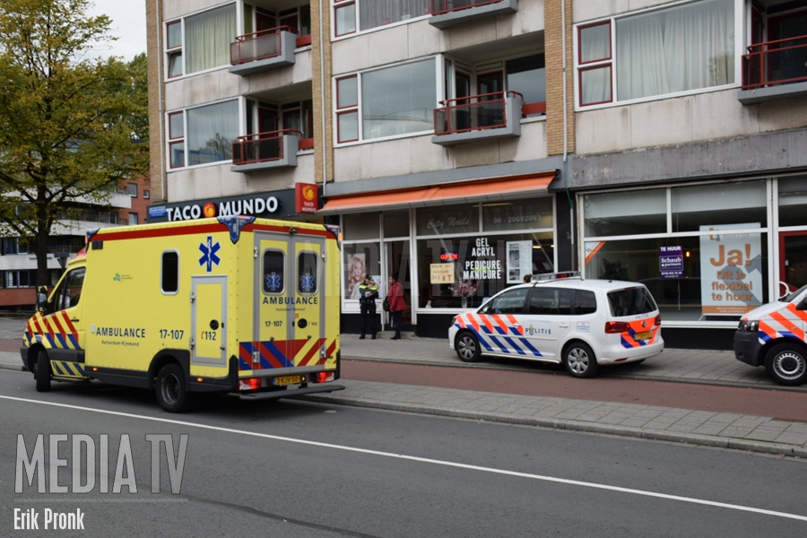 Verdachten direct aangehouden na overval Goudsesingel Rotterdam
