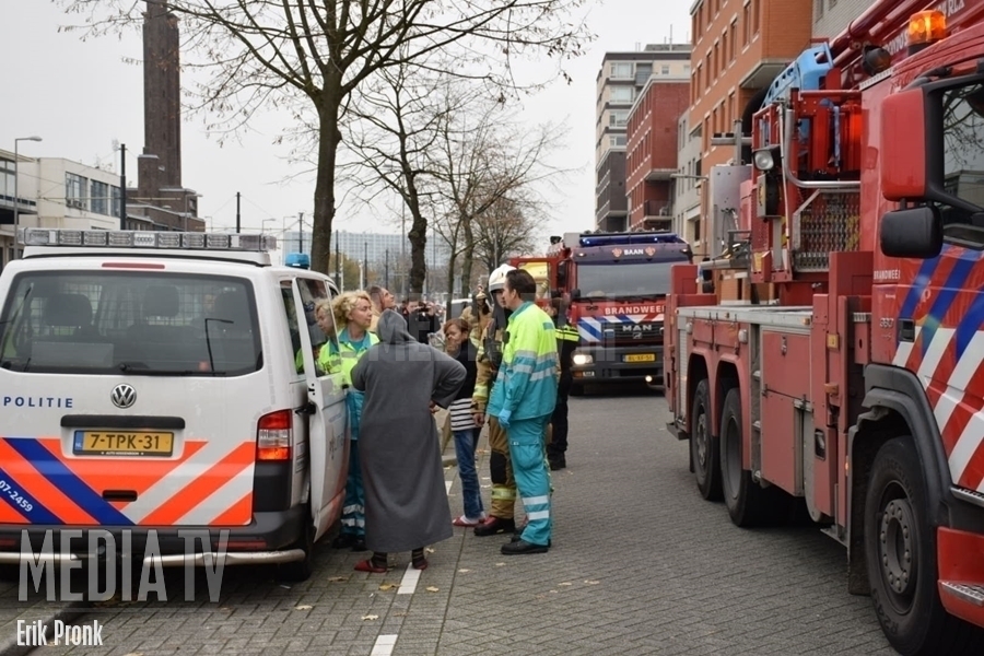 Vier gewonden na brand Pelgrimsstraat Rotterdam