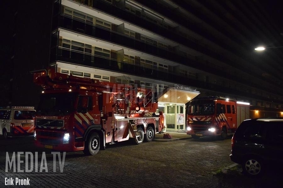 Kleine brand in kelderruimte flat Zwaluwenlaan Vlaardingen
