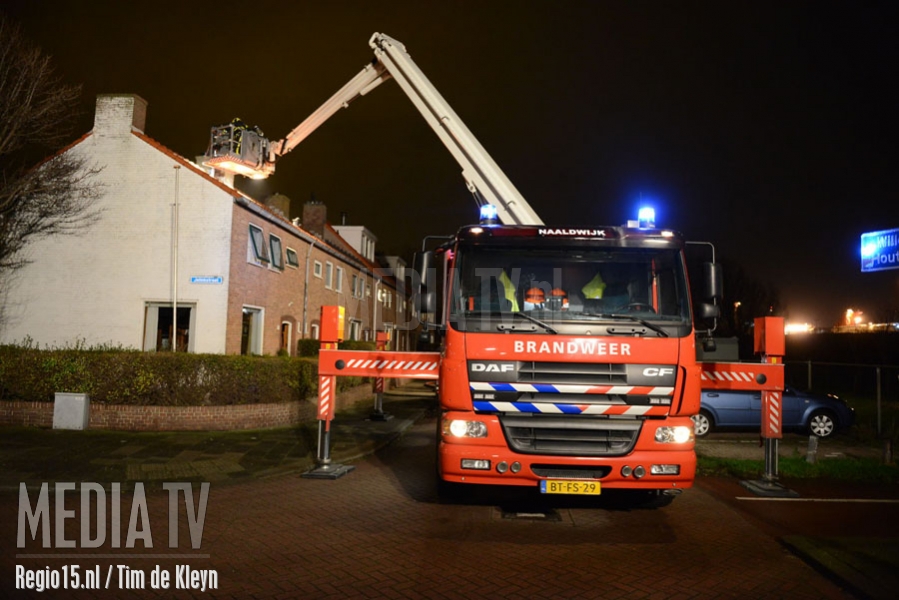 Brand in de keuken Willem van Houtenstraat Hoek van Holland