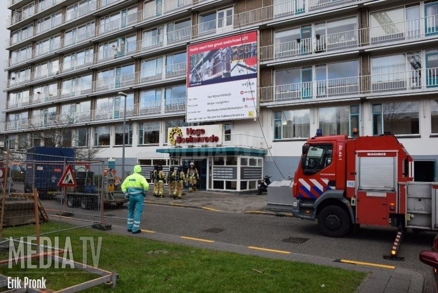Middelbrand in wooncomplex aan de Boekenrode Rotterdam