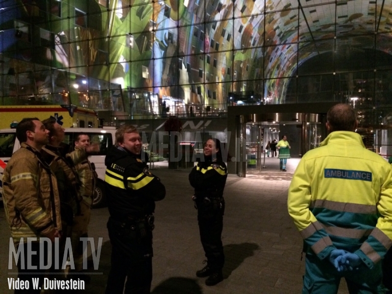 32-jarige man uit Emmen opgepakt voor brand Markthal Rotterdam