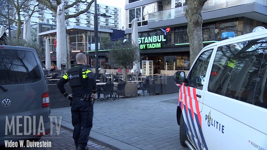 Restaurant Karel Doormanstraat Rotterdam ontruimd na vuurwapenmelding (video)
