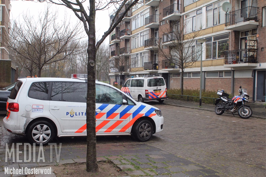 Vrouw overvallen en opgesloten in woning Van Hallstraat Schiedam