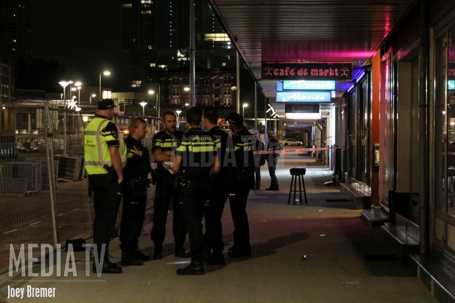 Drie gewonden bij schietpartij in cafe Pretorialaan Rotterdam (video)