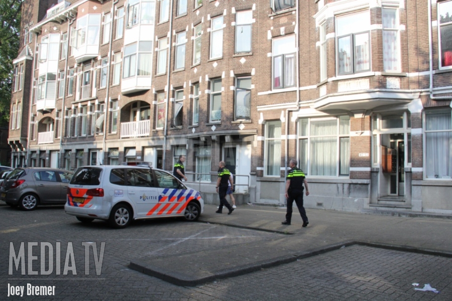 Overval op woning Hugo de Grootstraat Rotterdam