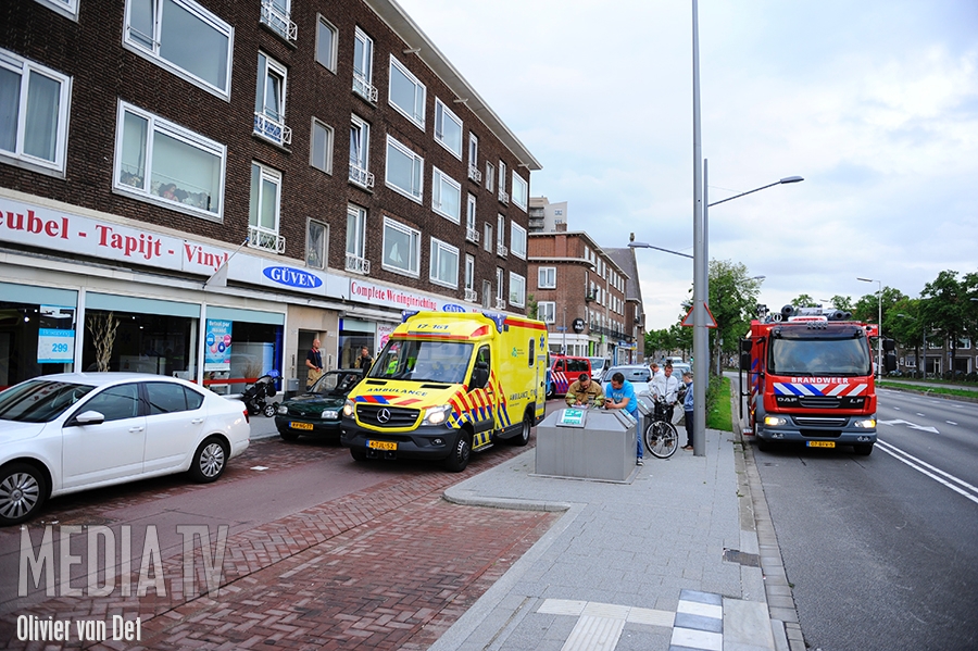 Mensen onwel door koolmonoxide Dorpsweg Rotterdam