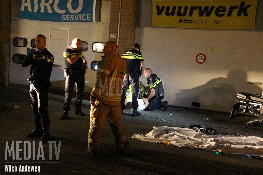 Gewonde man aangetroffen na melding ongeval Schammenkamp Rotterdam