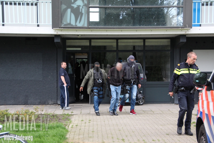 Verwarde man aangehouden door arrestatieteam Spijkenisse