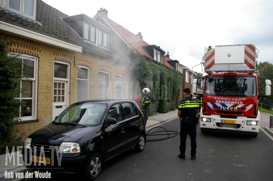 Vergeten pannetje veroorzaakt veel rook in woning Zuidendijk Dordrecht