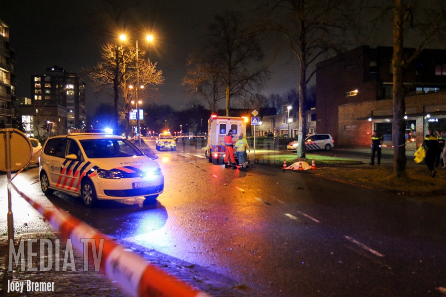 Bestuurder spoorloos na dodelijk ongeval op Laan van Bol'es Schiedam (video)
