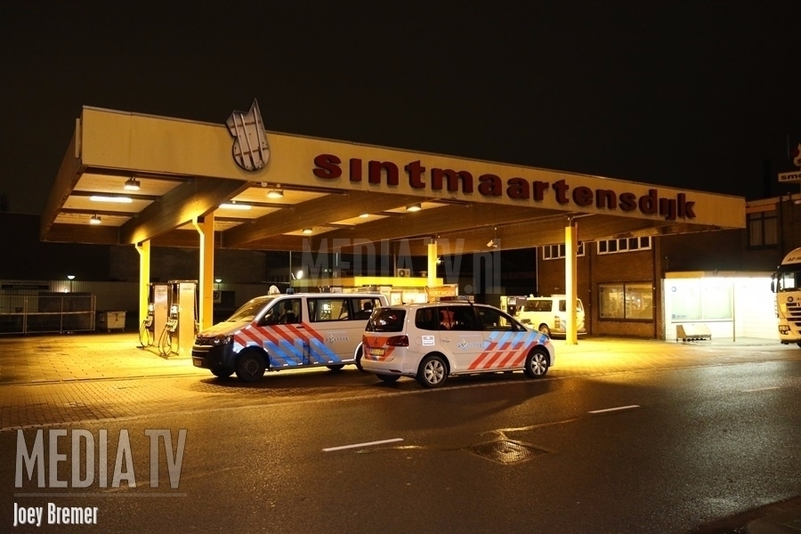 Tankstation Sintmaartensdijk aan de Gustoweg Rotterdam overvallen