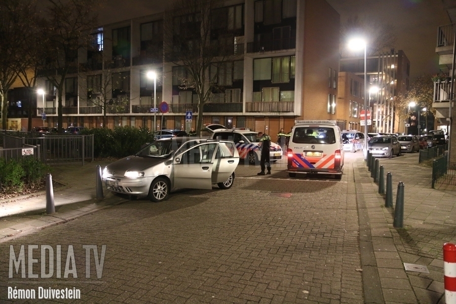 Twee verdachten aangehouden bij achtervolging Generaal van der Heijdenstraat Rotterdam