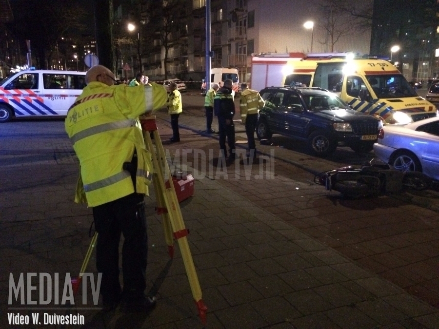 Ongeval eist dode op de Slaak Rotterdam (video)