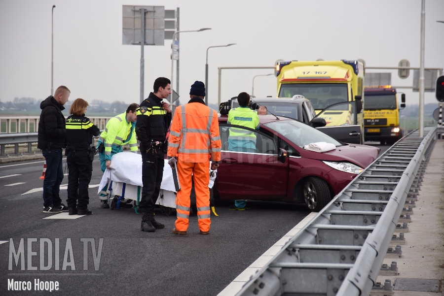Gewonde bij ongeval op Doenkade Rotterdam