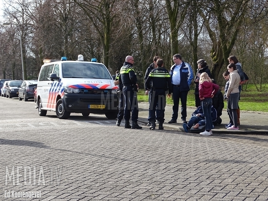 Aanrijding met gewonde op Reijerweg in Ridderkerk