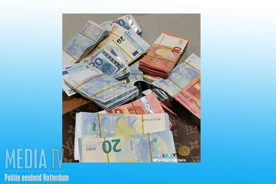Fransman met 20.000 euro aangehouden tijdens controle in Rotterdam-Zuid