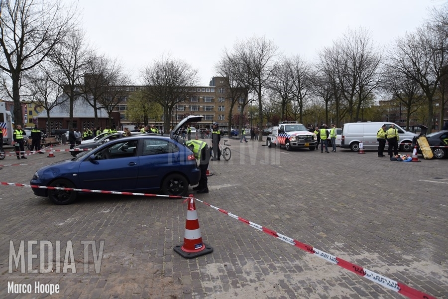 Algehele controle door Politie, Douane en Belastingdienst Noordplein Rotterdam