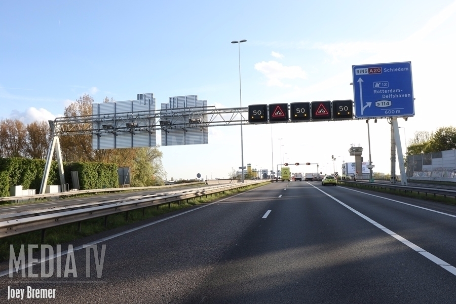Files op de A20 vanwege urenlange stremming Giessenburg Rotterdam (video)