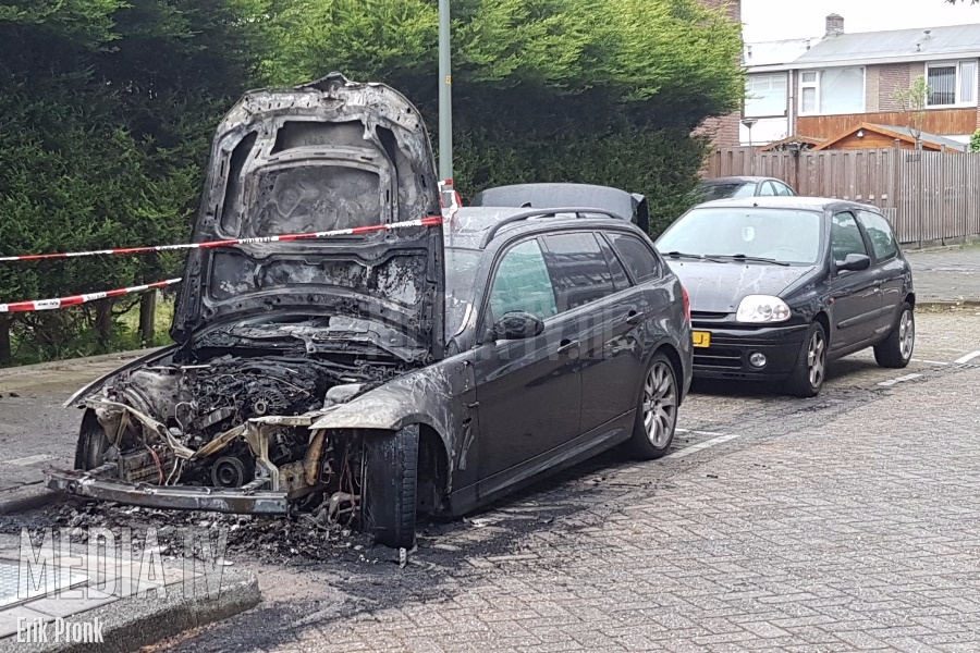 Ondanks noodverordening toch weer autobrand in Vlaardingen