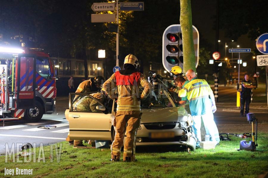 Gewonden bij aanrijding Burgemeester Pruissingel Vlaardingen