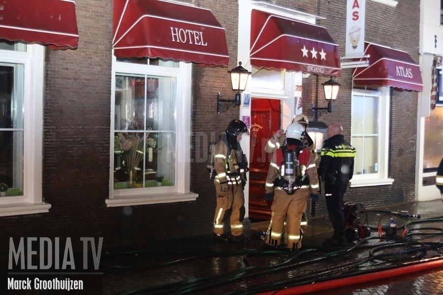 Brand in Hotel Atlas Brielle