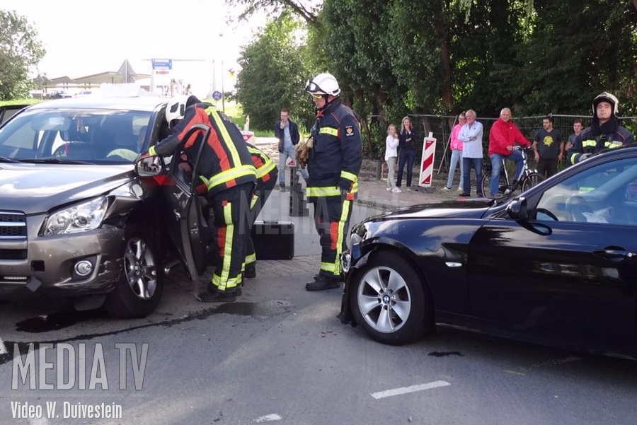 Gewonden bij ongeval op N219 Zuidplasweg Zevenhuizen
