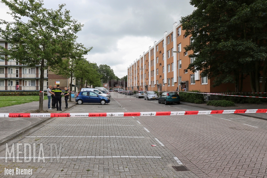 Man gewond bij schietpartij Forelstraat Hoogvliet