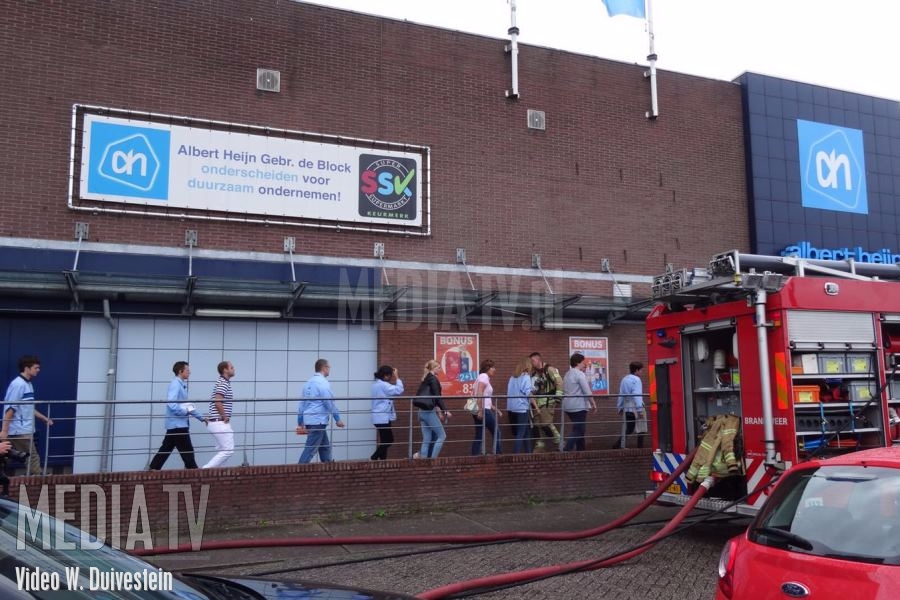 Winkels korte tijd ontruimd vanwege brand Raadhuisplein Krimpen a/d IJssel