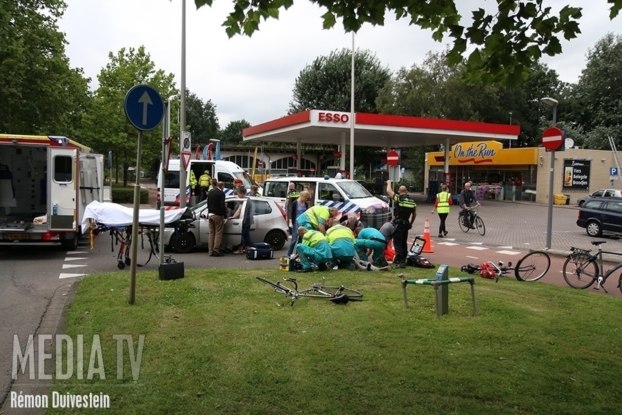 Gewonde bij ernstig ongeval Gordelweg Rotterdam (video)