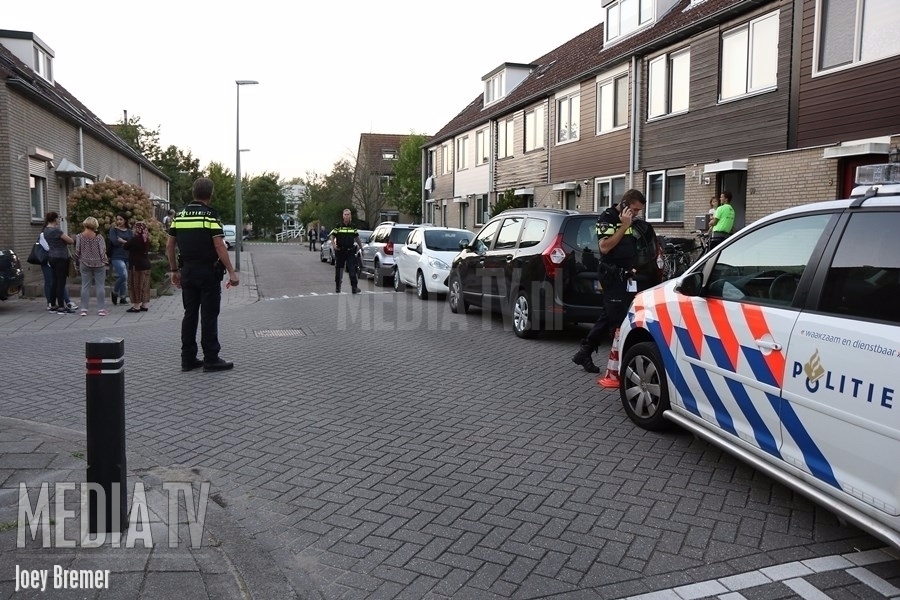 Agent gewond bij aanhouding met waarschuwingsschot Jan Wernard van Den Berghpad Schiedam