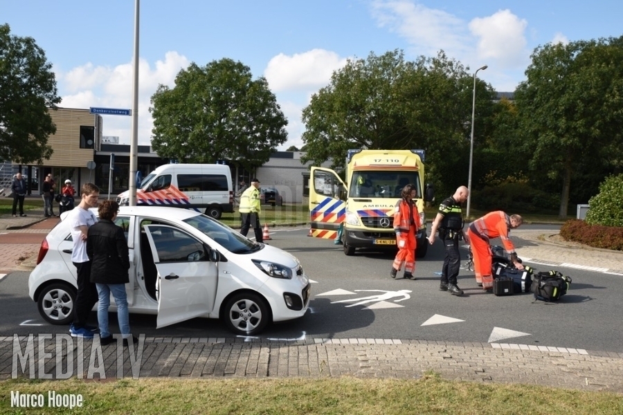 Scooterrijder gewond bij aanrijding Donkerslootweg Ridderkerk