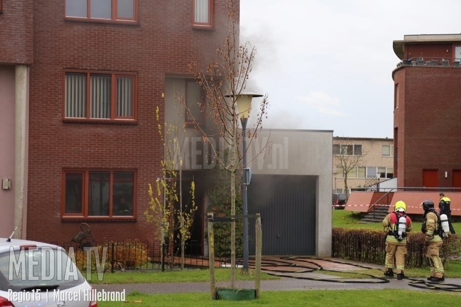 Kazerne Bleiswijk assisteert Haaglanden bij brand in Zoetermeer