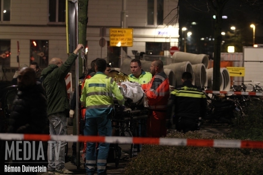 Gewonde bij schietpartij Scheepstimmermanslaan Rotterdam (video)