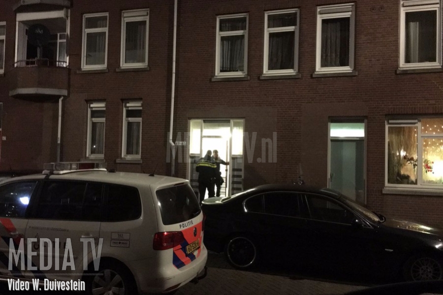 Aanhoudingen na schietpartij in een portiek aan de Wieldrechtstraat in Rotterdam
