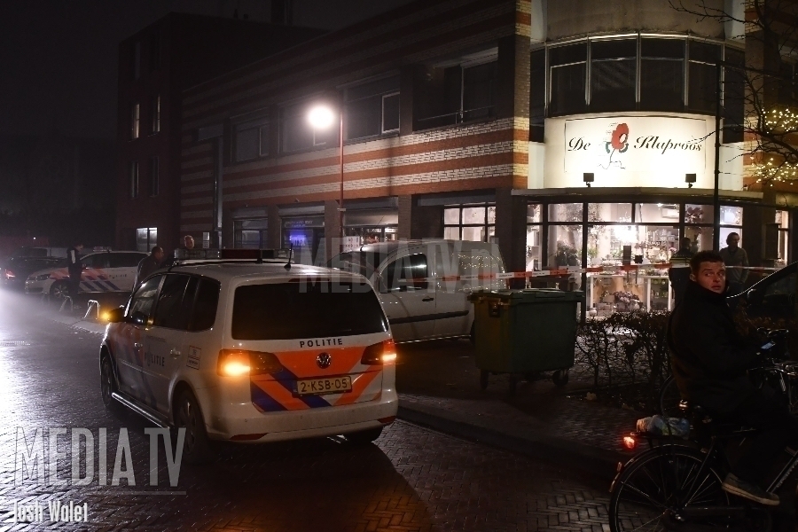 Overval op bloemenwinkel Willemstraat Bodegraven (video)