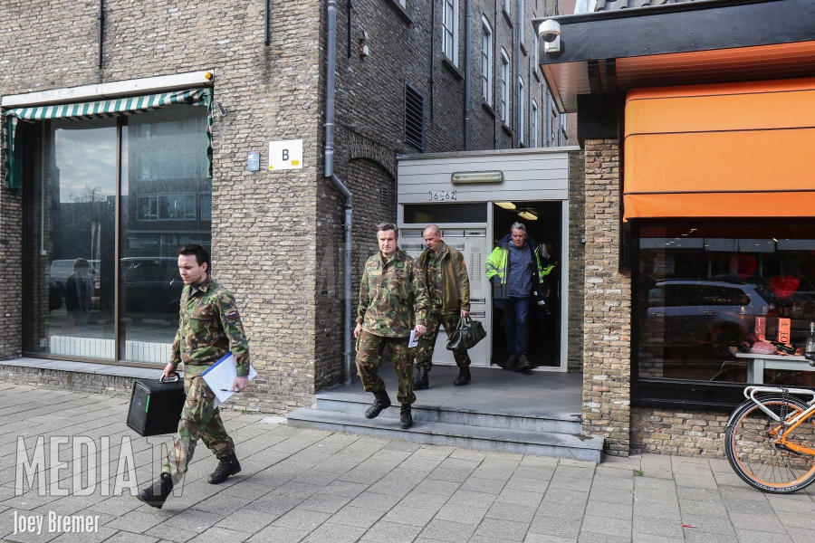 Agenten vinden mortier in woonhuis Oranjestraat Schiedam