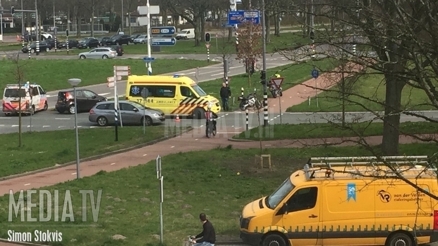 Gewonde bij aanrijding Limburg van Stirumplein Rotterdam