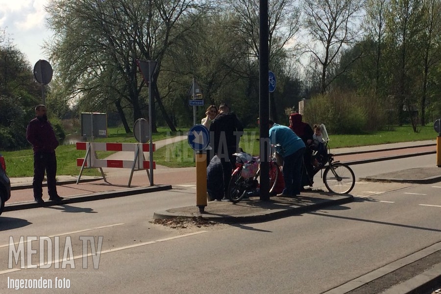 Fietster aangereden Zwanensingel Vlaardingen