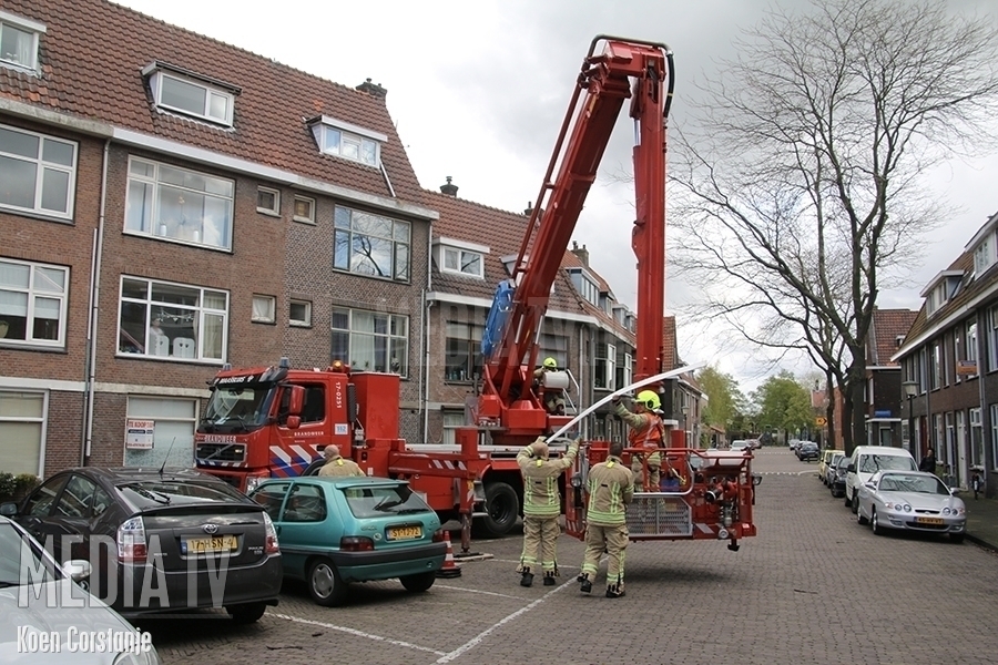Brandweer ingezet voor hulpverlening Rontgenstraat Vlaardingen